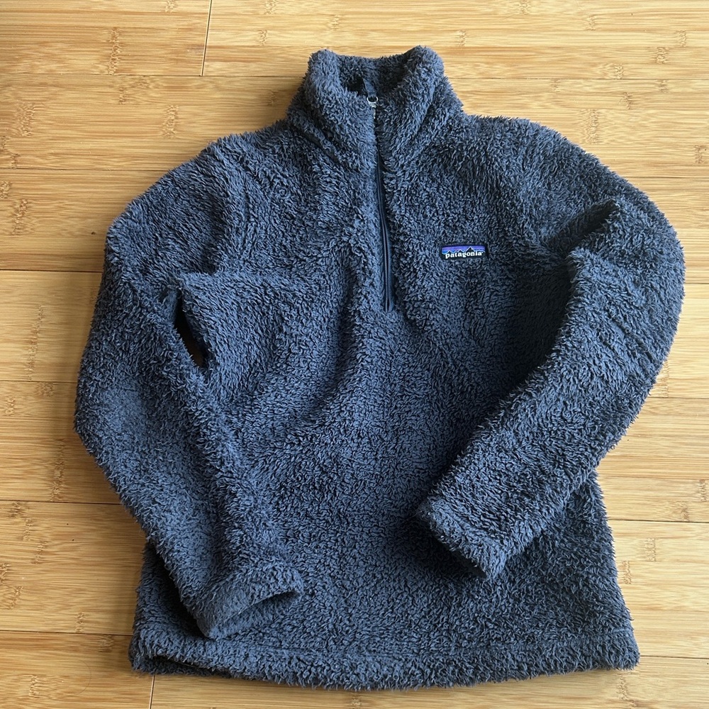 Patagonia Los Gatos Teddy Jacket Fleece Quarter-Zip Pullover